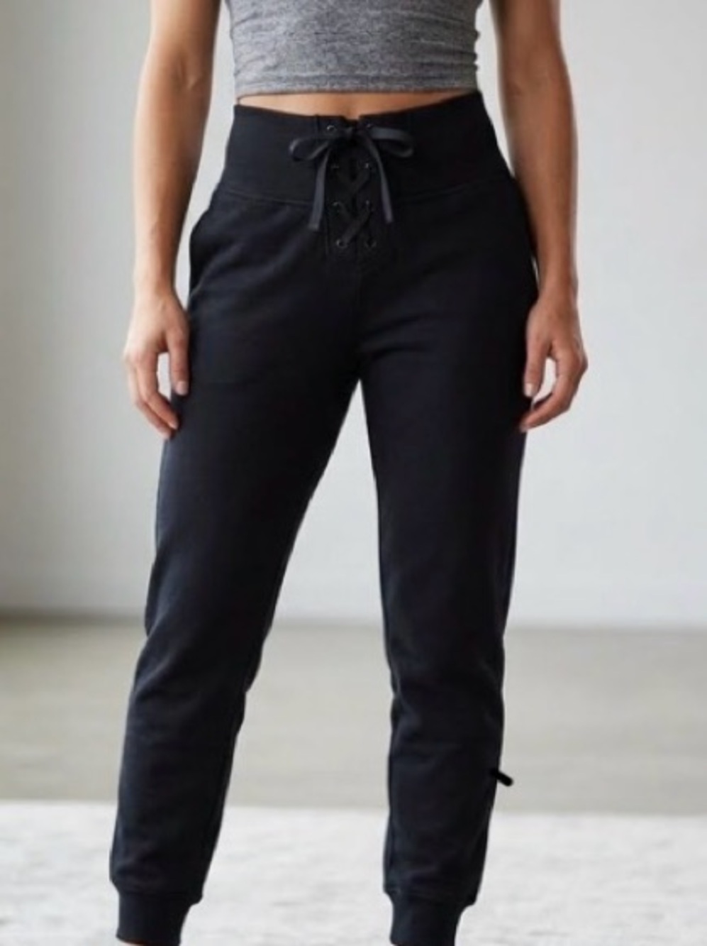 Victoria's Secret On Point Women's Black High Waisted Joggers